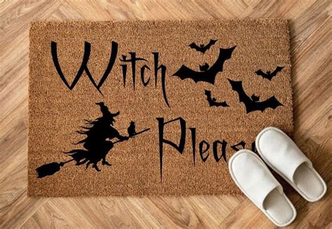 Witch Please Doormat: A Subtle Way to Show Off Your Witchy Side